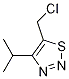 5-(Chloromethyl)-4-isopropyl-1,2,3-thiadiazole Structure,1060817-54-0Structure