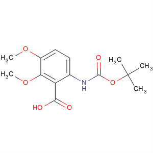 6-(Tert-butoxycarbonylamino)-2,3-dimethoxybenzoic acid Structure,106107-48-6Structure