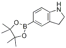 5-(4,4,5,5-Tetramethyl-1,3,2-dioxaborolan-2-yl)indoline Structure,1062174-44-0Structure