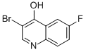 3-Bromo-6-fluoro-4-quinolinol Structure,1065087-77-5Structure