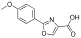 4-Oxazolecarboxylic acid, 2-(4-methoxyphenyl)- Structure,1065102-54-6Structure