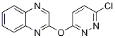 2-(6-Chloro-pyridazin-3-yloxy)-quinoxaline Structure,1065484-80-1Structure