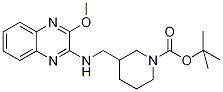 3-[(3-Methoxy-quinoxalin-2-ylamino)-methyl ]-piperidine-1-carboxylic acid tert-butyl ester Structure,1065485-10-0Structure