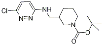 3-[(6-Chloro-pyridazin-3-ylamino)-methyl ]-piperidine-1-carboxylic acid tert-butyl ester Structure,1065485-12-2Structure