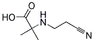 2-(2-Cyanoethylamino)-2-methylpropanoic acid Structure,106556-63-2Structure