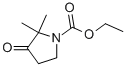 2,2-Dimethyl-3-oxo-pyrrolidine-1-carboxylic acid ethyl ester Structure,106556-66-5Structure