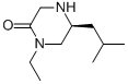 (S)-1-ethyl-5-isobutylpiperazin-2-one Structure,106576-32-3Structure