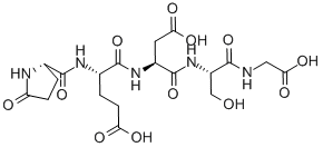 Pyr-glu-asp-ser-gly-oh结构式_106678-69-7结构式