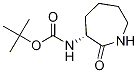 (R)-(2-氧代氮杂环庚烷-3-基)氨基甲酸叔丁酯结构式_106691-72-9结构式