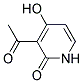 2(1H)-pyridinone, 3-acetyl-4-hydroxy-(9ci) Structure,106727-54-2Structure