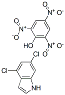 4,6-Dichloroindole picrate Structure,106782-58-5Structure