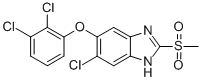 Triclabendazole sulfone Structure,106791-37-1Structure