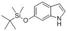 6-(Tert-butyldimethylsilyloxy)-indole Structure,106792-41-0Structure