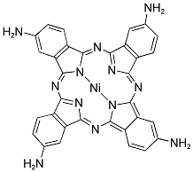 (四氨基酞菁)镍(II)结构式_106796-76-3结构式