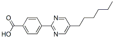 4-(5-Hexyl-2-pyrimidinyl)benzoic acid Structure,106808-97-3Structure