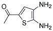 Ethanone, 1-(4,5-diamino-2-thienyl)-(9ci) Structure,106850-15-1Structure