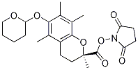 Succinimidyl (2r)-6-(tetrahydro-2h-pyran-2-yloxy)-2,5,7,8-tetramethylchroman-2-carboxylate Structure,1069137-73-0Structure