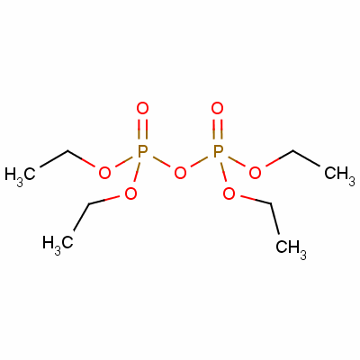 二磷酸四乙酯结构式_107-49-3结构式