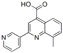 8-Methyl-2-(pyridin-3-yl)quinoline-4-carboxylic acid Structure,107027-39-4Structure