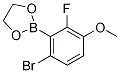 6-Bromo-2-fluoro-3-methoxyphenylboronic acid, pinacol ester Structure,1070871-08-7Structure