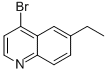 4-Bromo-6-ethylquinoline Structure,1070879-25-2Structure