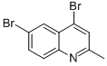 4,6-Dibromo-2-methylquinoline Structure,1070879-53-6Structure