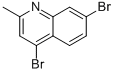 4,7-Dibromo-2-methylquinoline Structure,1070879-54-7Structure