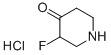 3-Fluoro-4-piperidinone hydrochloride Structure,1070896-59-1Structure