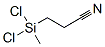 2-Cyanoethylmethyldichlorosilane Structure,1071-21-2Structure