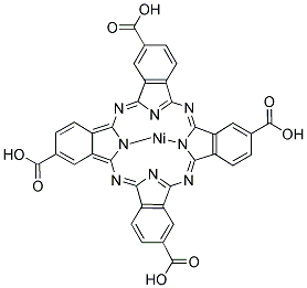 (Tetracarboxyphthalocyaninato)nickel (Ⅱ) Structure,107122-90-7Structure