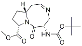 (5S,8s,10ar,z)-methyl5-((tert-butoxycarbonyl)amino)-6-oxo-1,4,5,6,8,9,10,10a-octahydropyrrolo[1,2-a][1,5]diazocine-8-carboxylate Structure,1071993-04-8Structure