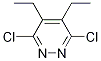 3,6-Dichloro-4,5-diethylpyridazine Structure,107228-53-5Structure