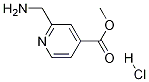 Methyl 2-(aminomethyl)pyridine-4-carboxylate hydrochloride Structure,1072438-54-0Structure