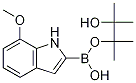 7-methoxy-1H-indole-2-boronic acid pinacol ester Structure,1072812-69-1Structure