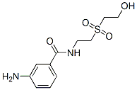 3-氨基-N-[2-(2-羟基乙基)磺酰基]乙基苯甲酰胺结构式_107294-87-1结构式