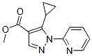 Methyl 5-cyclopropyl-1-(pyridin-2-yl)-1h-pyrazole-4-carboxylate Structure,1072944-47-8Structure