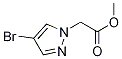 Methyl 2-(4-bromo-1h-pyrazol-1-yl)acetate Structure,1072944-71-8Structure