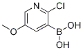 Boronic acid, B-(2-chloro-5-methoxy-3-pyridinyl)- Structure,1072946-26-9Structure