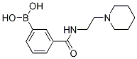 3-(2-(哌啶-1-基)乙基氨基甲酰)苯硼酸结构式_1072946-54-3结构式