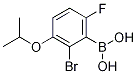 (2-Bromo-6-fluoro-3-isopropoxyphenyl)boronic acid Structure,1072951-75-7Structure