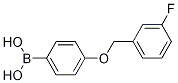 4-(3-氟苄氧基)苯硼酸结构式_1072951-98-4结构式