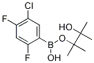 5-Chloro-2,4-difluorophenylboronic acid pinacol ester Structure,1073354-65-0Structure