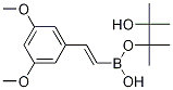 E-2-(35-dimethoxyphenyl)vinylboronic acid pinacol ester Structure,1073354-86-5Structure