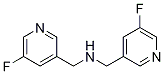 Bis((5-fluoropyridin-3-yl)methyl)amine Structure,1073372-18-5Structure