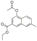 4-(乙酰基氧基)-7-甲基-2-萘羧酸乙酯结构式_1073554-70-7结构式