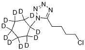 5-(4-Chlorobutyl)-1-cyclohexyltetrazole-d11 Structure,1073608-19-1Structure