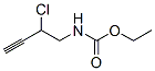 (9ci)-(2-氯-3-丁炔基)-氨基甲酸乙酯结构式_107445-07-8结构式