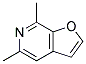 (9ci)-5,7-二甲基-呋喃并[2,3-c]吡啶结构式_107470-41-7结构式