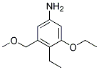 Benzenamine, 3-ethoxy-4-ethyl-5-(methoxymethyl)-(9ci) Structure,107490-08-4Structure