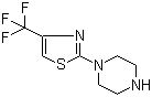 1-(4-三氟甲基-2-噻唑)-哌嗪结构式_107507-53-9结构式